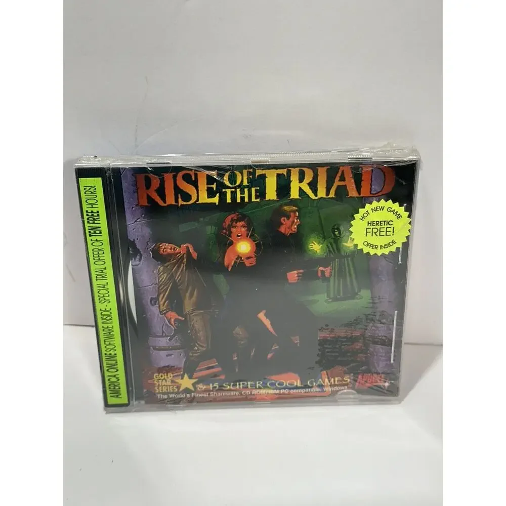 Rise Of The Triad + 15‎ Super Cool Games PC CD-ROM 1995 Gold Star Series Apogee